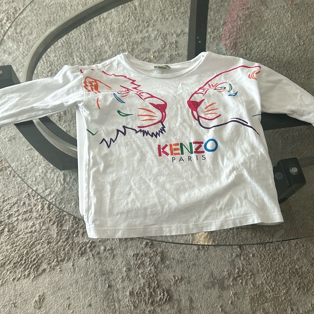 Little girls long sleeve Kenzo shirt